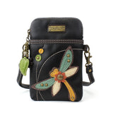 Cell Phone Xbody - Black Dragonfly