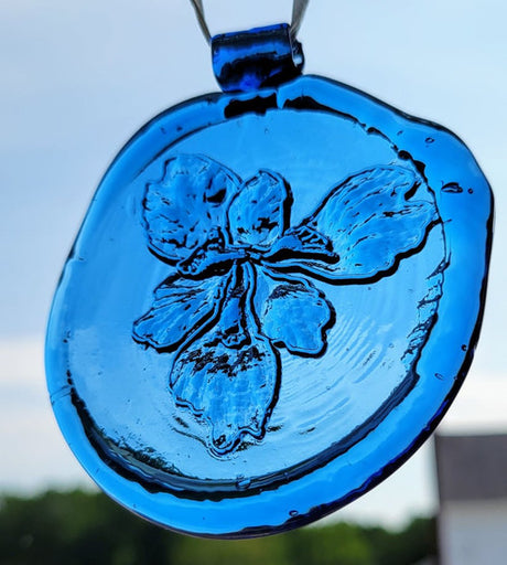 Old Hancock Iris Suncatcher