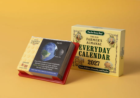 The Old Farmer's Almanac 2027 Everyday Desk Calendar