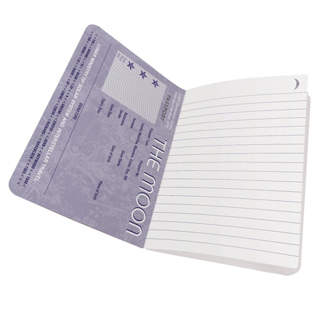 The Moon Passport Notebook