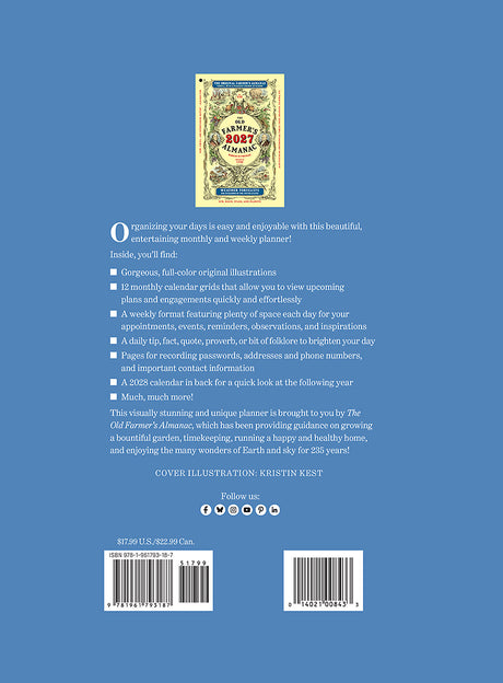 The Old Farmer's Almanac 2027 Planner