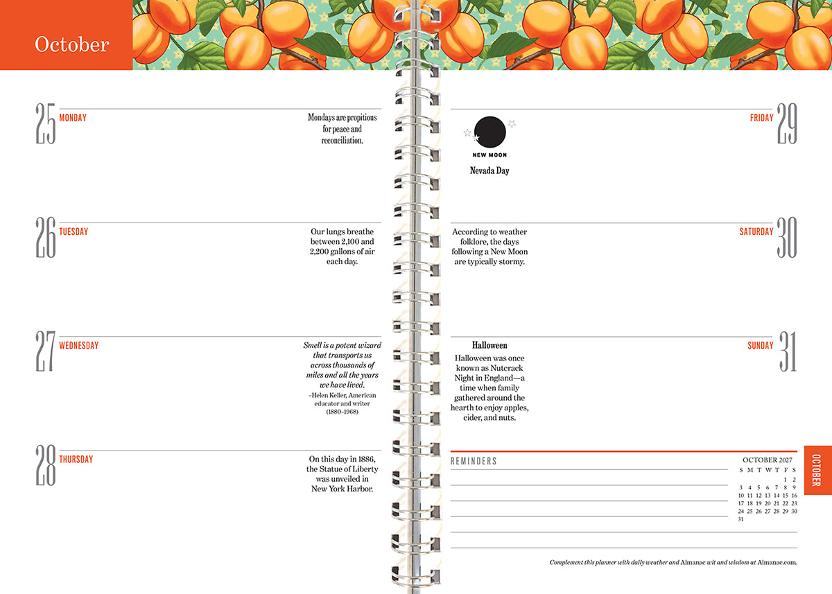 2027 Planner