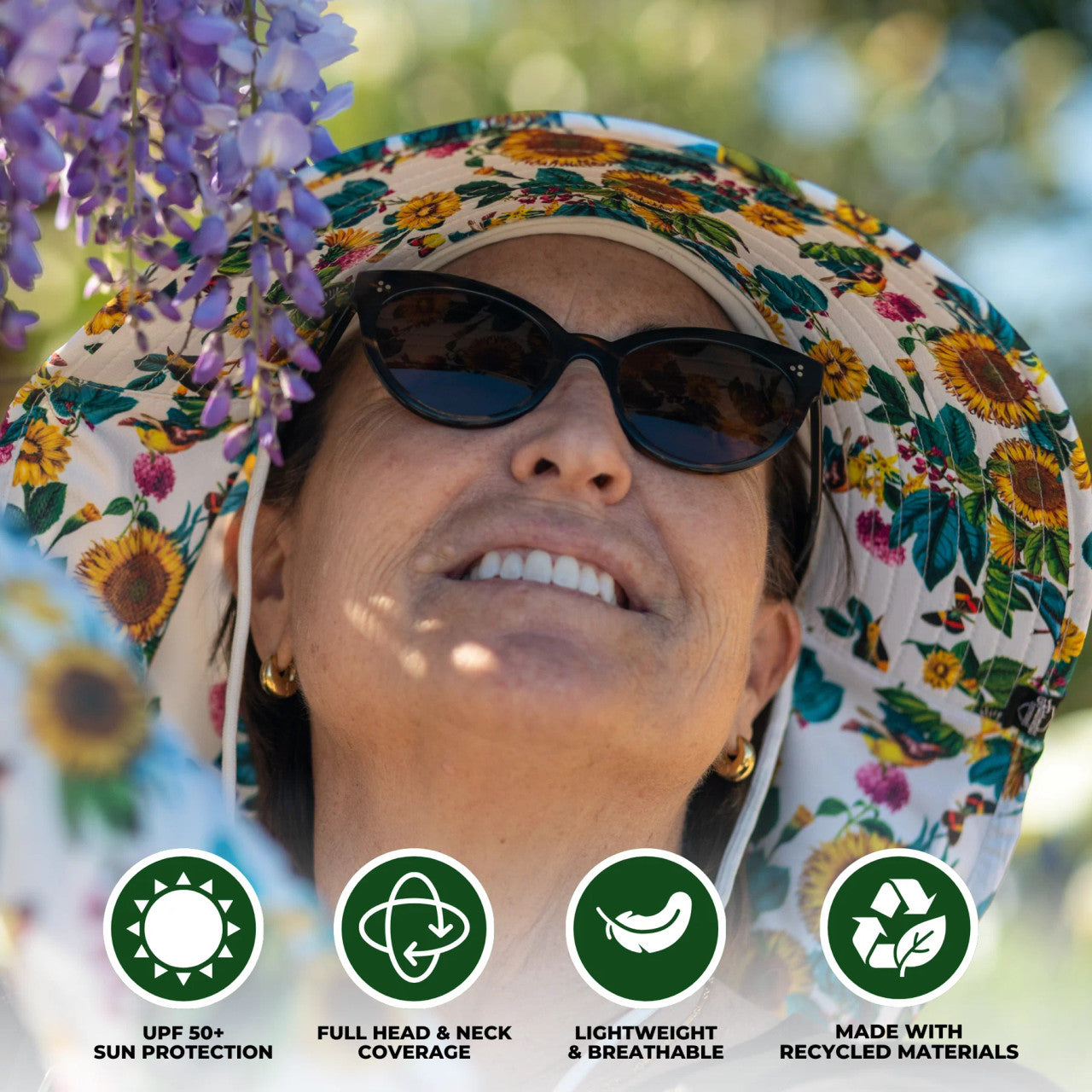 Sun Hat - Garden Flower – The Old Farmer's Almanac Store