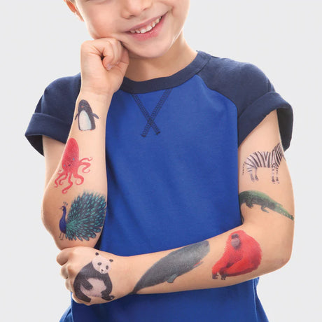 Wildlife Temporary Tattoo Set