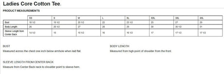 WOMEN'S SIZES